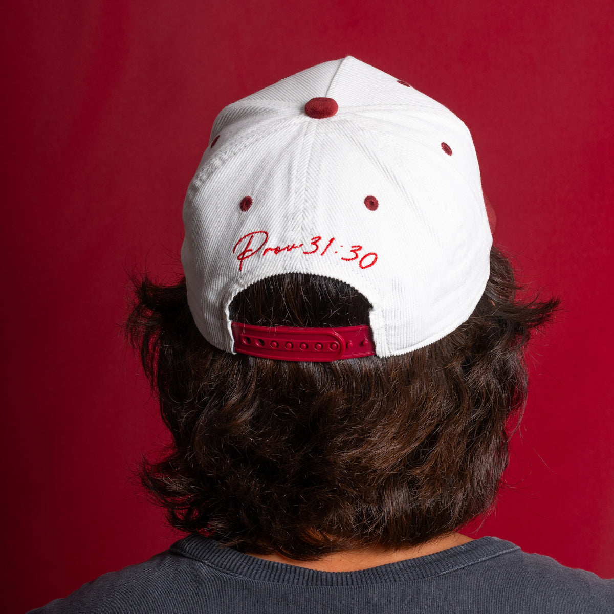 White Red - Prov 31:30, Back
