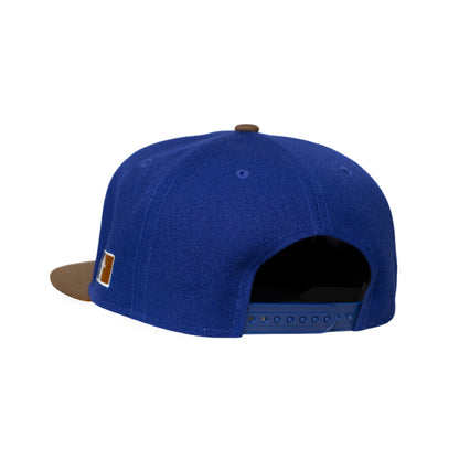 Azul y marrón - Pico plano TH