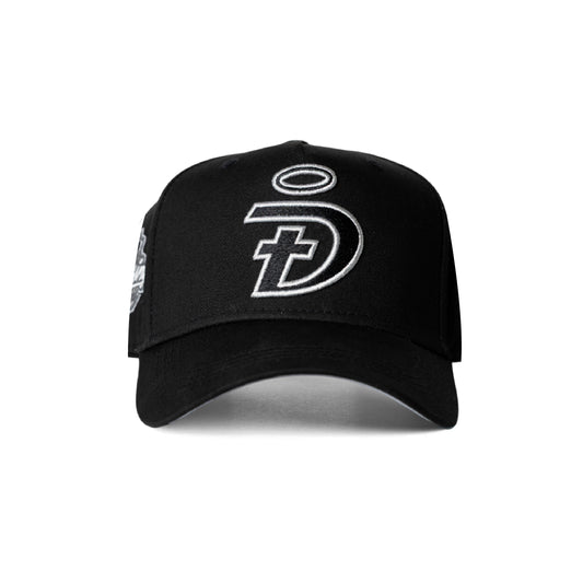 Trust Him Christian baseball hat black grey – front view