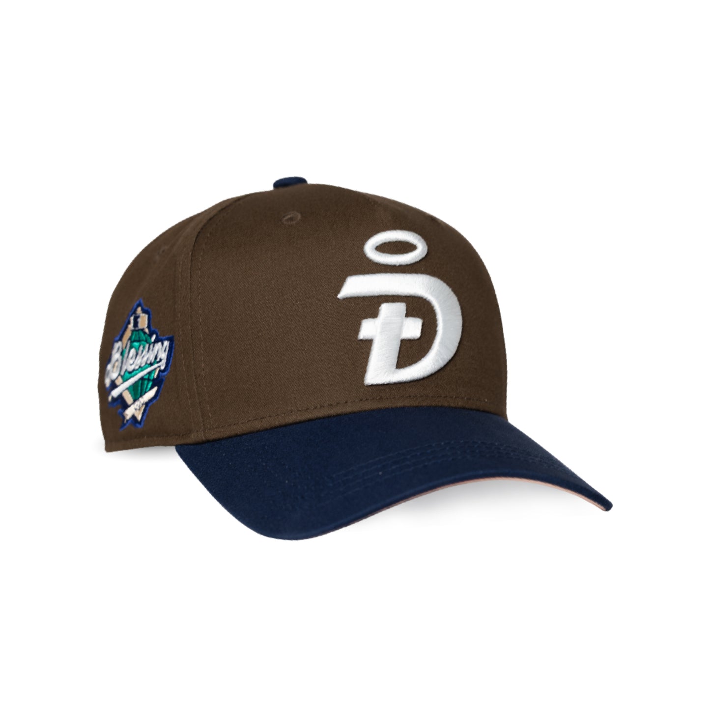 Marrón, blanco y azul: confía en él.