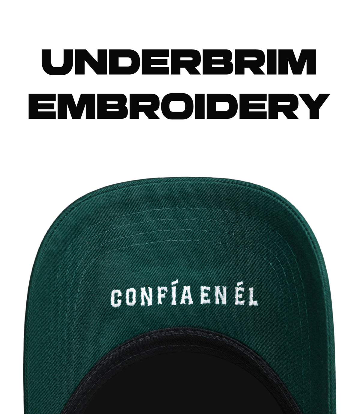 Green Red - MESIAS, Under brim